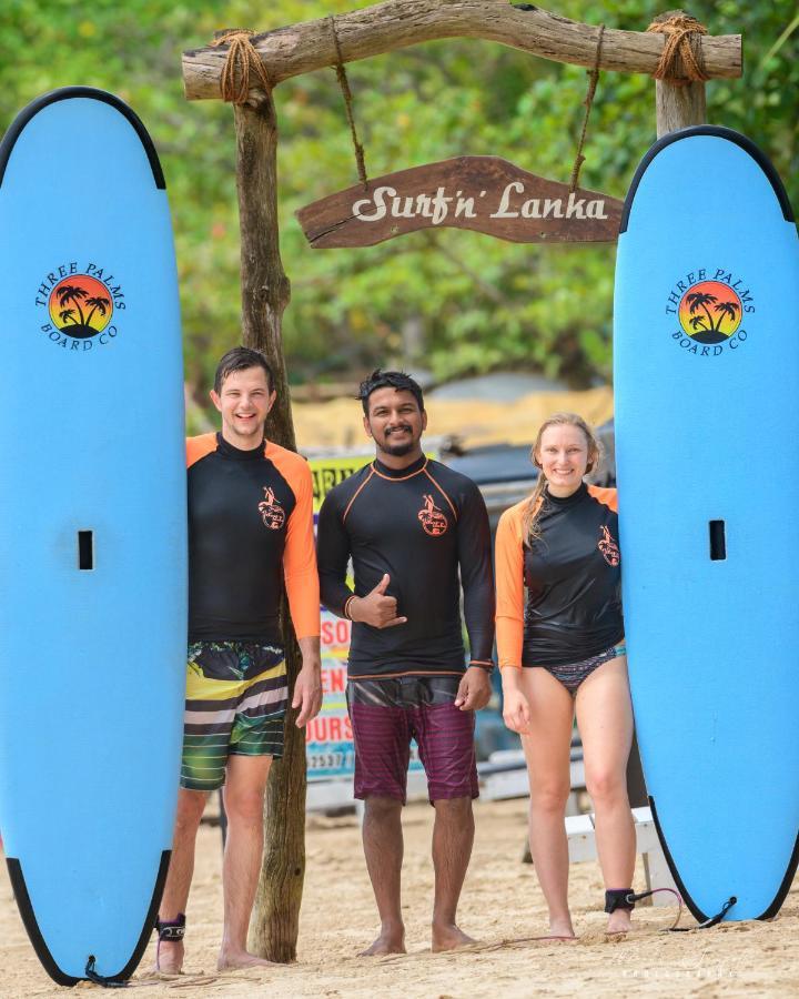 Surf'N Lanka - Surf School Weligama Exterior foto